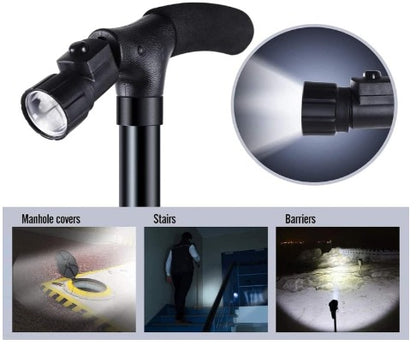 ❤️ La Salud es Primero: Bastón Plegable PRO-MOVE™ con Luz LED Integrada 🦯 ¡Solo por Hoy llévate GRATIS Spray Terapéutico + Parches de Alivio!